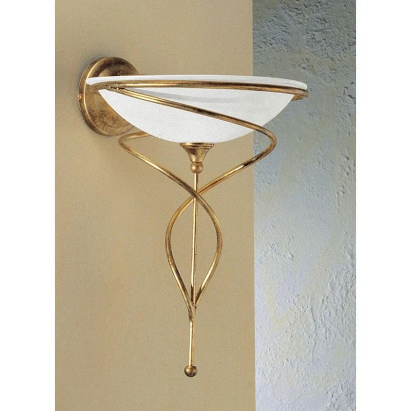 Cilenta Wandleuchte Gold-antik 45cm