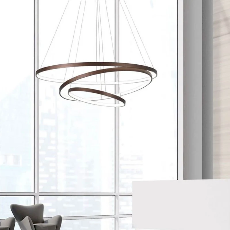 LED Design Hängeleuchte Ferrol Ø 80cm 5500lm , 3000K
