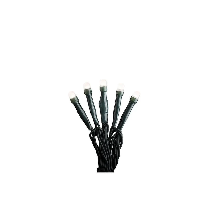 3,6m Micro LED Lichterkette gefrostet 100 Warmweiße Dioden