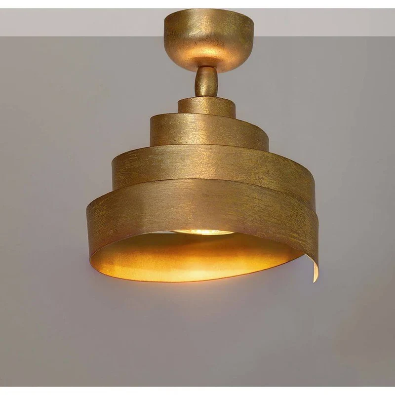 Deckenstrahler Banderola Eisen Gold