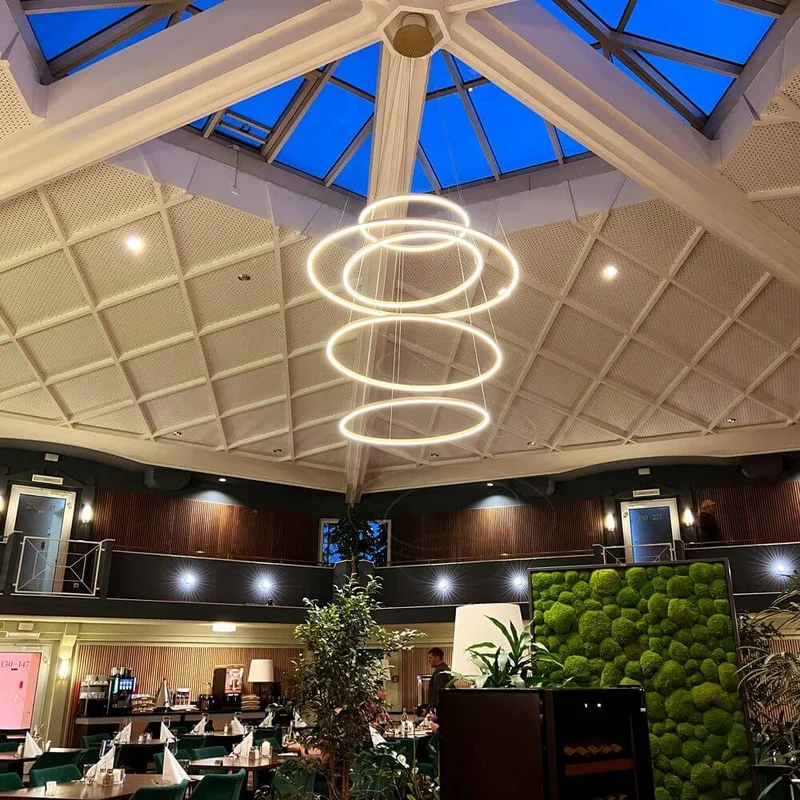 s.luce LED Ring Pendellampe Ø 100cm