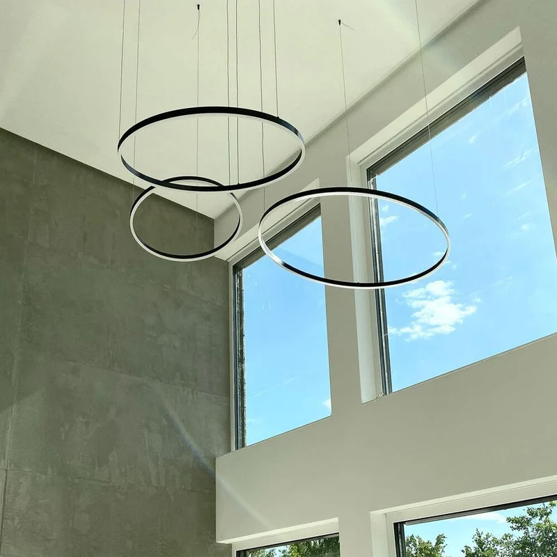 s.luce LED Ring Pendellampe Ø 100cm