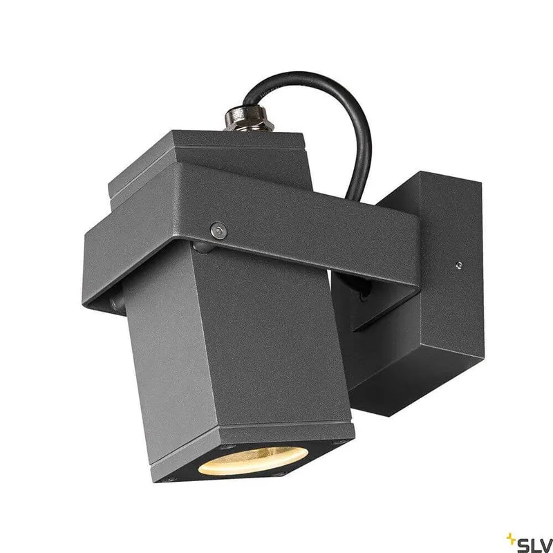 Theo Bracket Outdoor Wand- & Deckenaufbauleuchte Anthrazit