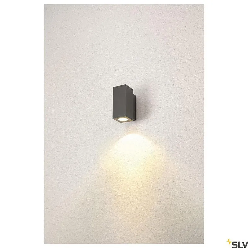 Enola LED Wandaufbauleuchte Square IP65 Anthrazit