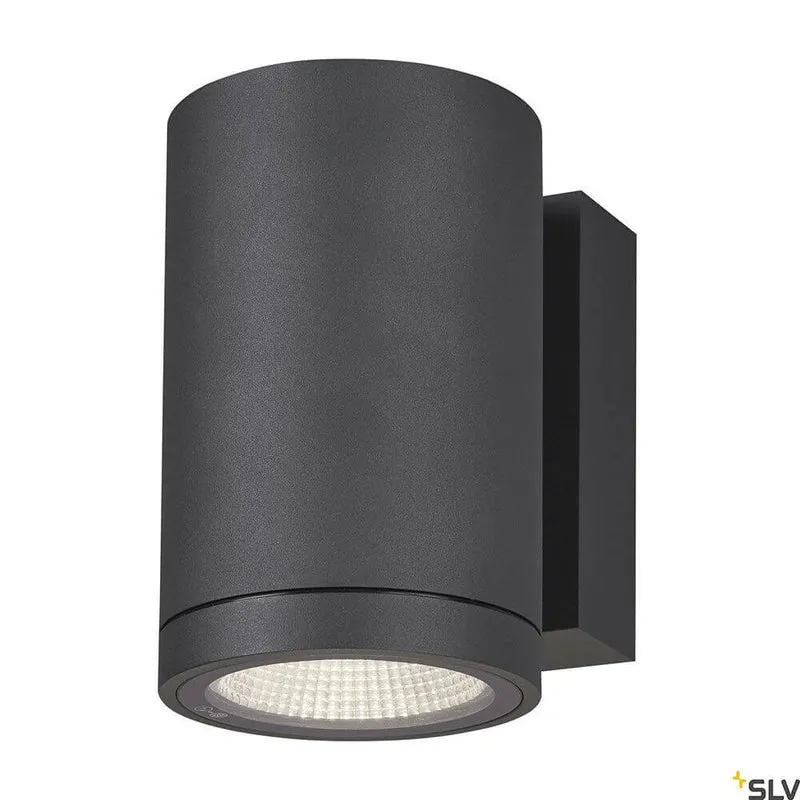 Enola Single Outdoor LED Wandaufbauleuchte CCT Anthrazit Round