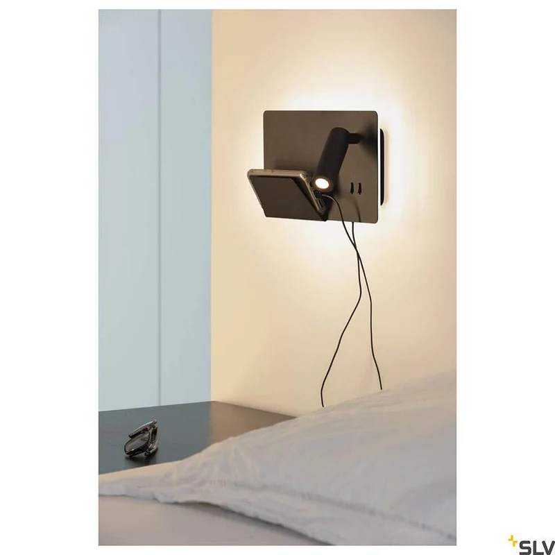 Somnila Spot LED Wandaufbauleuchte inkl. USB