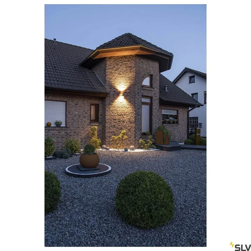 Rusty LED Wandaufbauleuchte Up&Down Outdoor Rost CCT
