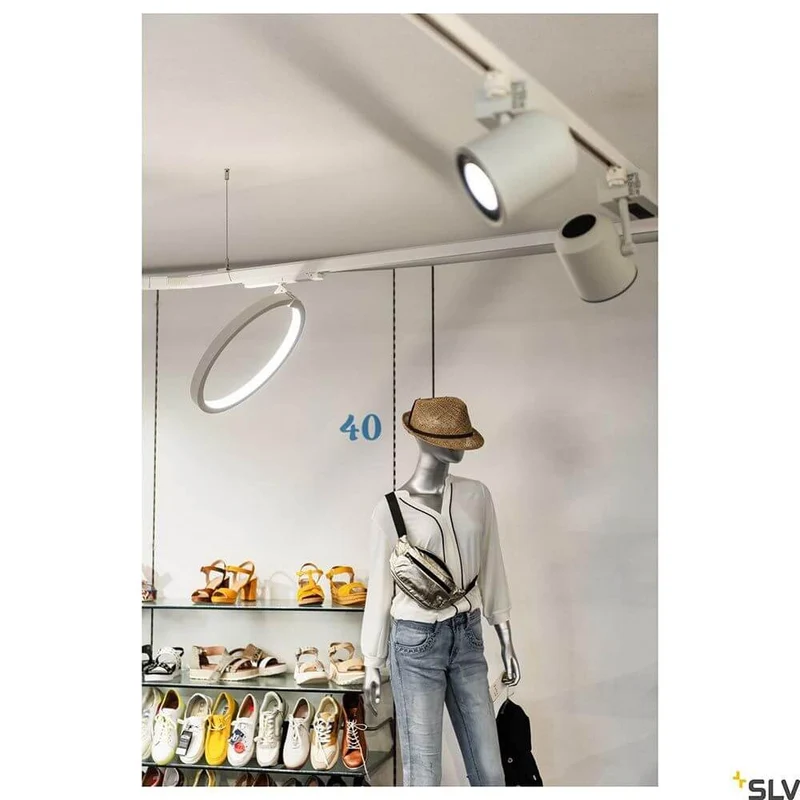 One LED Systemleuchte 3-Phasen Dali Ø 40cm