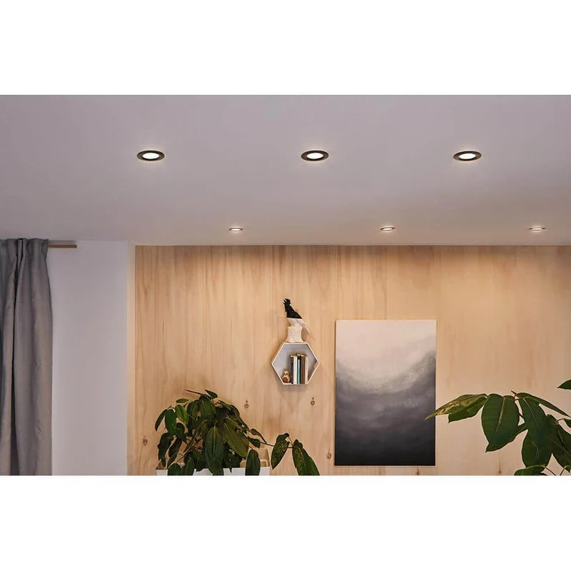 LED Einbauleuchte Nova LED Schwarz-Matt
