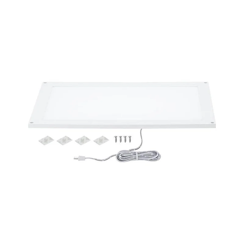 Clever LED Panel Flad Wärme-Dimmbar Weiß-Matt