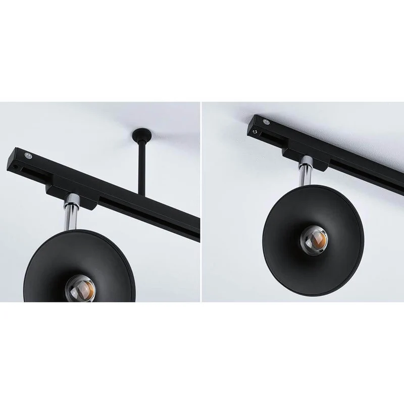 U-Rail Zubehör Schienenabhängung 2,3cm Schwarz-Matt