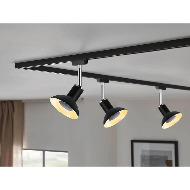 U-Rail Schienenspot Pure II Einzelspot Dimmbar Schwarz-Matt