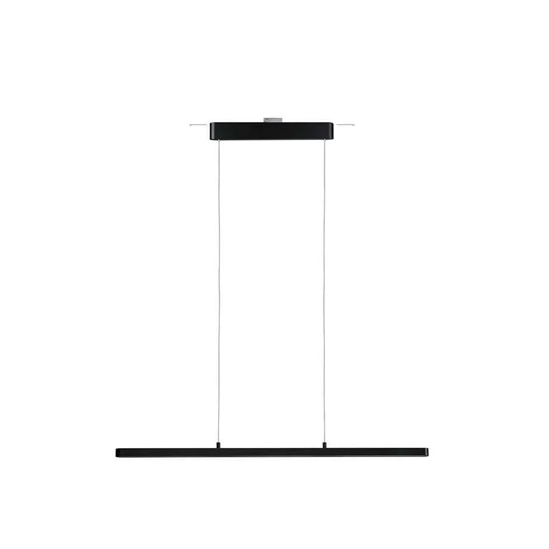 U-Rail LED Pendelleuchte Lento Dimmbar Schwarz-Matt