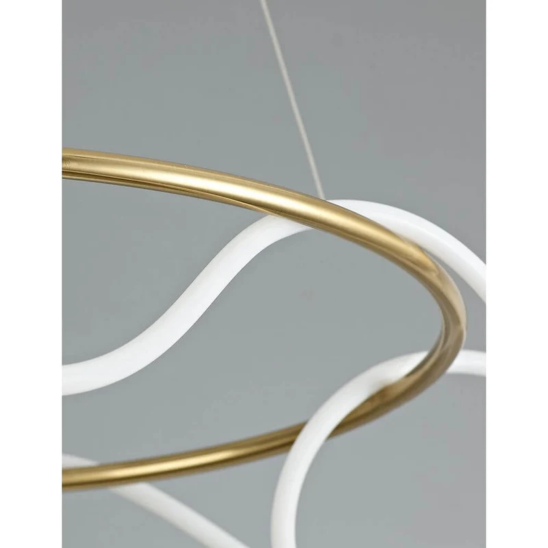 Tiriac LED Hängeleuchte Metall Ø 70cm