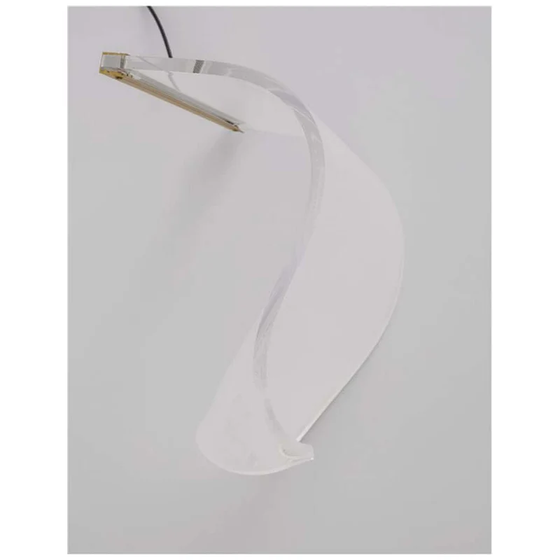 Siderno LED Acryl Tischlampe Klar