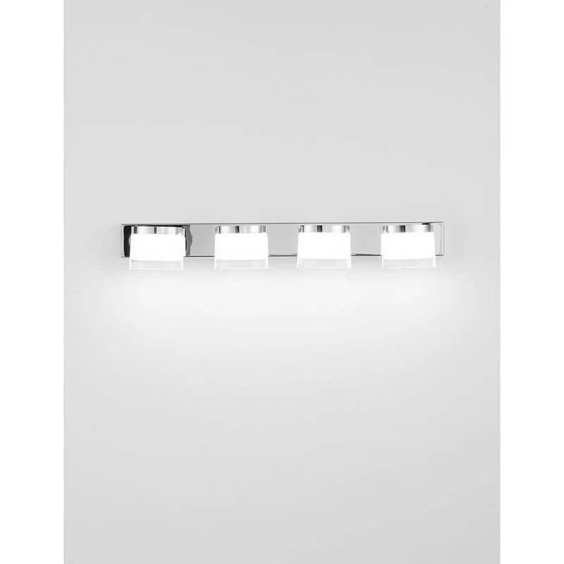 Sabia LED Badleuchte 4-flammig Chrom
