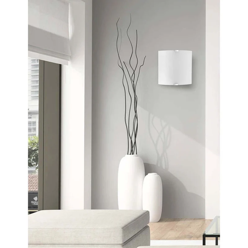 Quale Wandlampe Satiniertes Glas