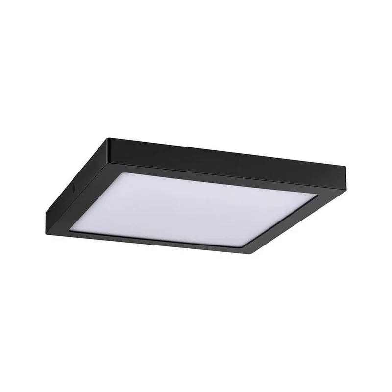 LED Panel Abia Eckig Schwarz
