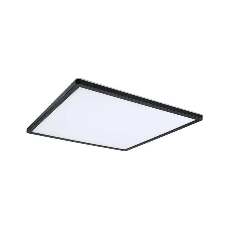 LED Panel Atria Shine Quadratisch Schwarz mit Stufen-Dimmer