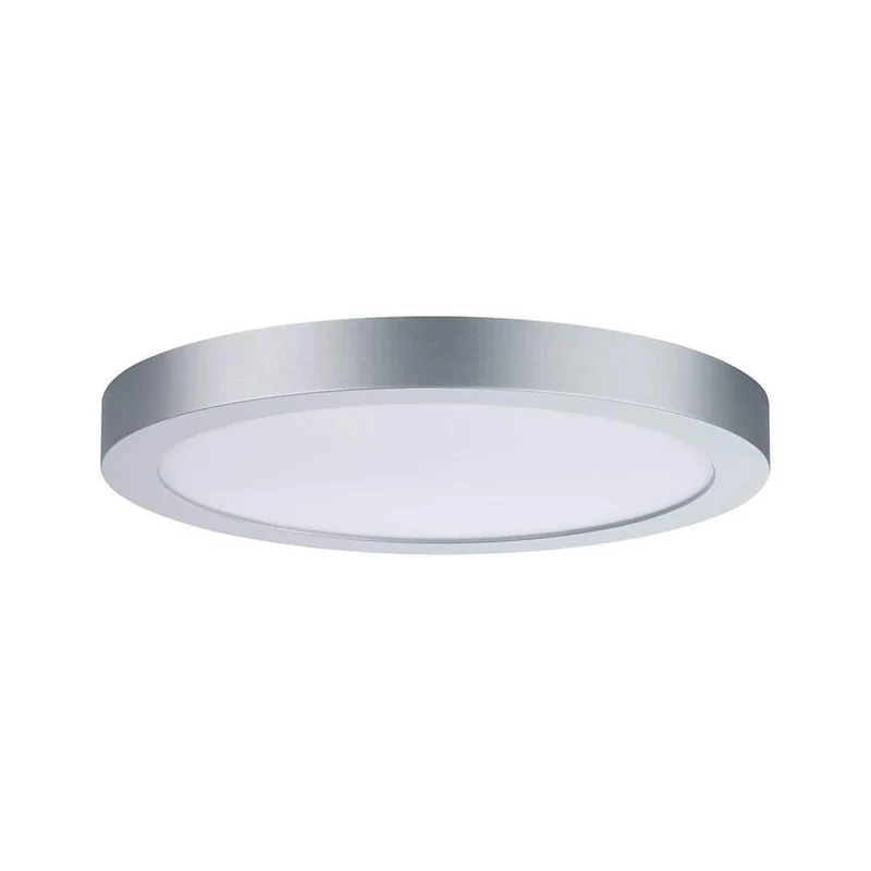 LED Abia Panel Rund Chrom-Matt