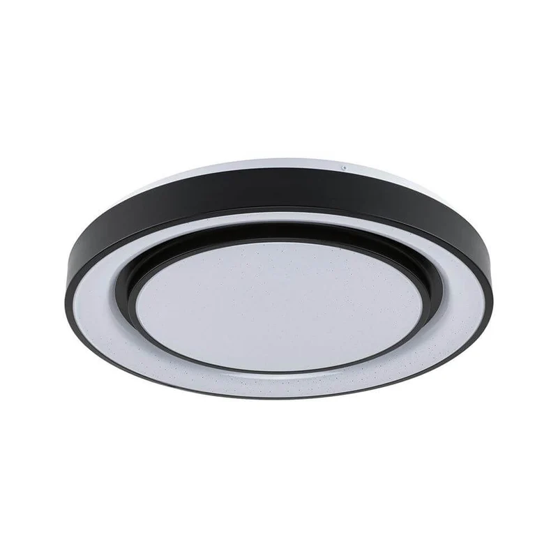LED Deckenleuchte Rainbow RGB Schwarz Ø 47,5cm