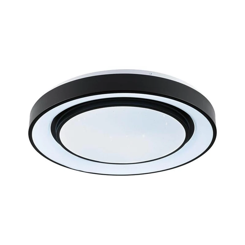 LED Deckenleuchte Rainbow RGB Schwarz Ø 47,5cm