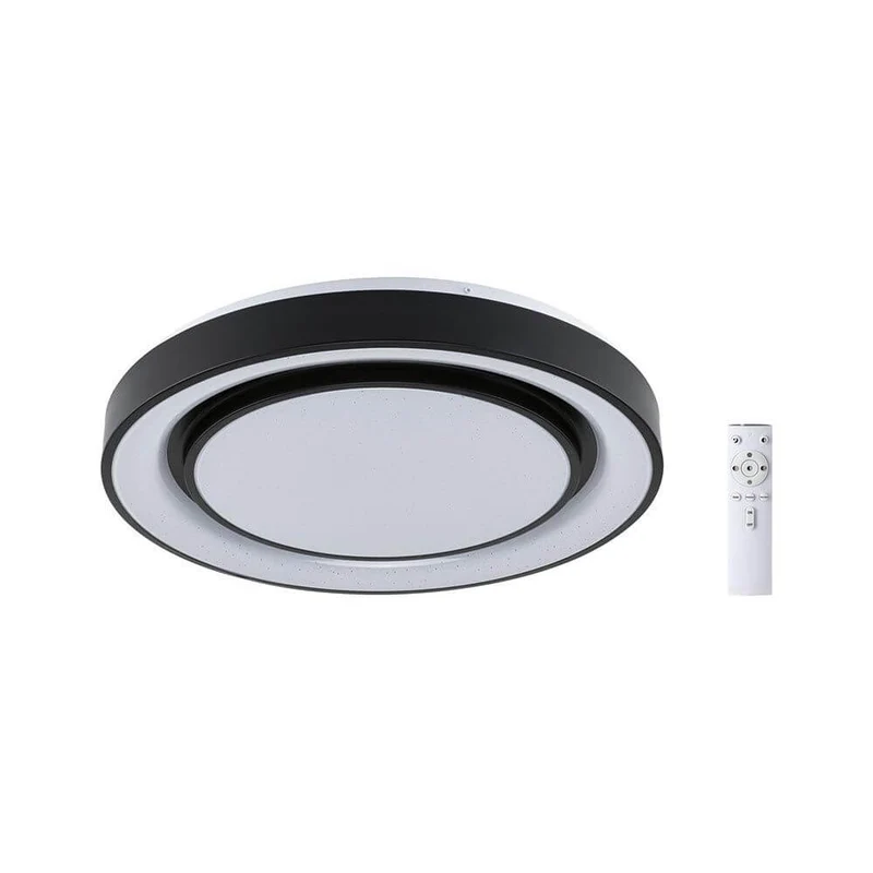 LED Deckenleuchte Rainbow RGB Schwarz Ø 47,5cm
