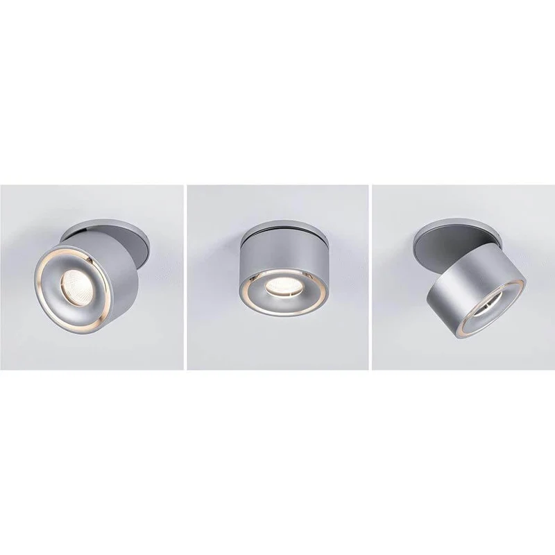 LED Einbauleuchte Spircle Chrom-Matt