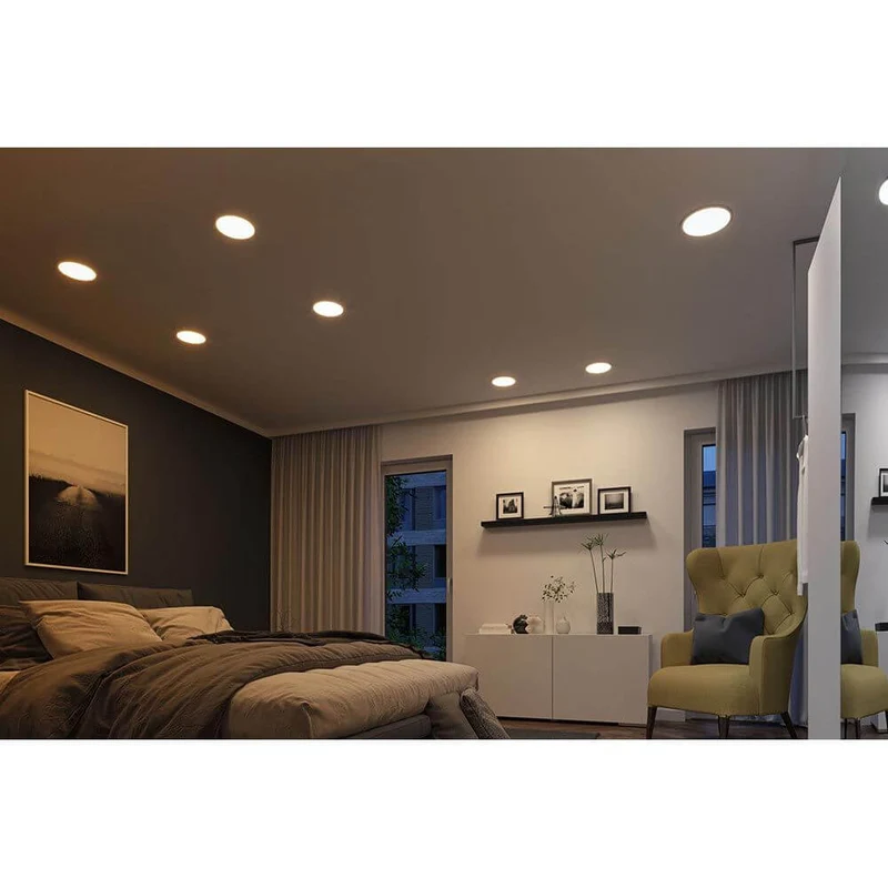 VariFit LED Einbaupanel Areo Smart Home Zigbee Dim-to-Warm Weiß