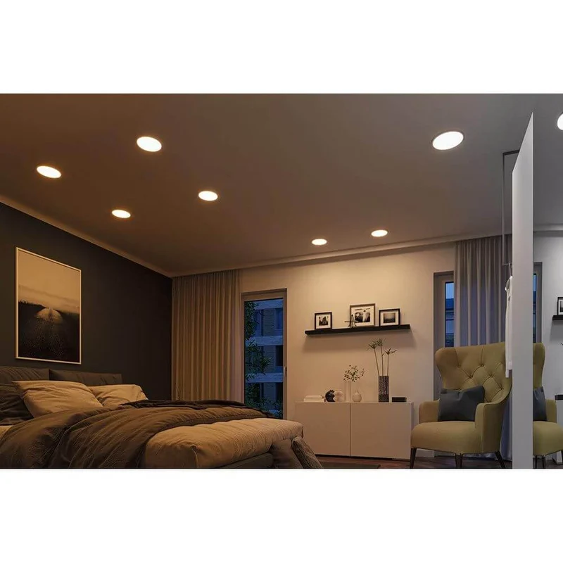 VariFit LED Einbaupanel Areo Smart Home Zigbee Dim-to-Warm Weiß