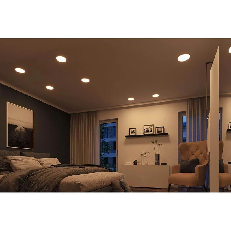VariFit LED Einbaupanel Areo Smart Home Zigbee Dim-to-Warm Weiß