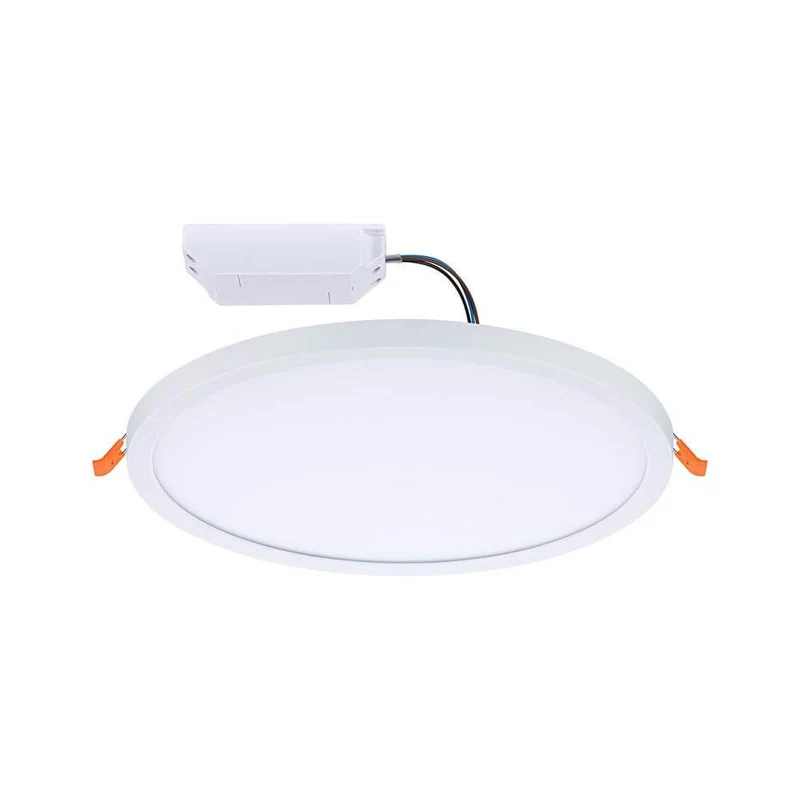 VariFit LED Einbaupanel Areo Dim-to-Warm Ø 23cm Weiß-Matt