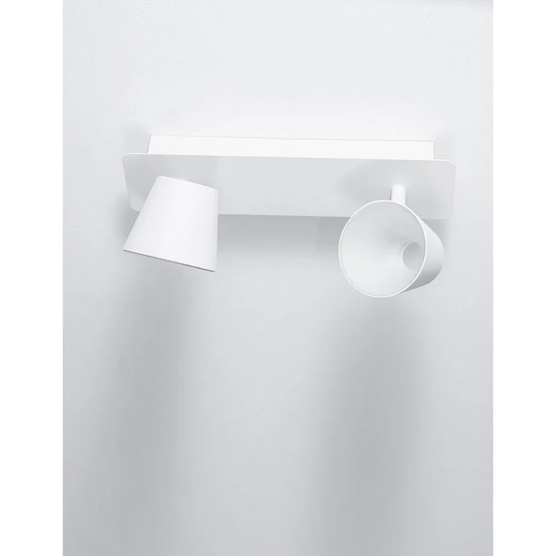 Biagio LED Deckenstrahler 2-flammig Weiß
