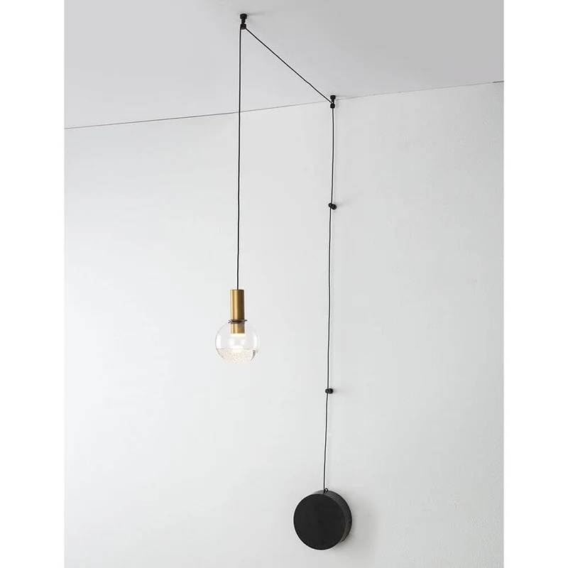 Belar LED Wand- & Hängelampe Goldfarben