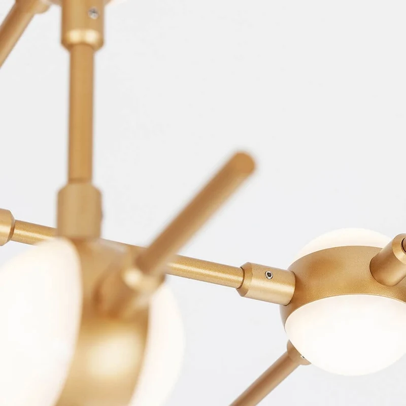Atomo LED Metall Deckenbeleuchtung Gold