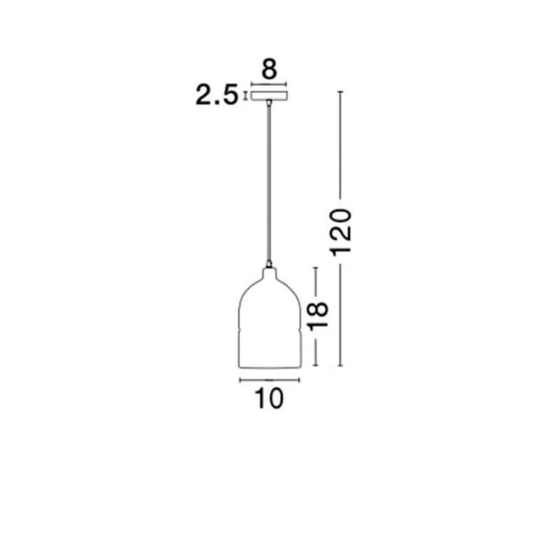 Alanzo Pendellampe aus Beton