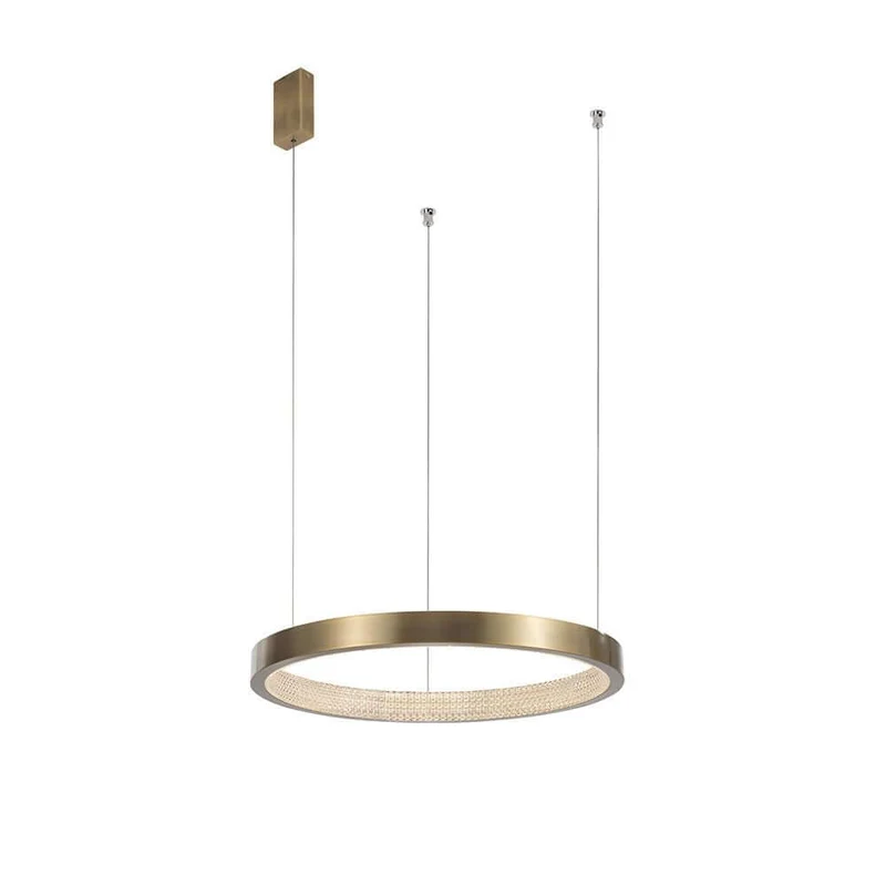 Vegas LED Hängeleuchte Antik-Messing