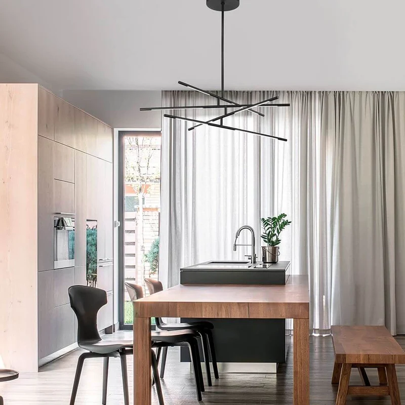 Raccio LED Hängelampe Ø 81cm Metall