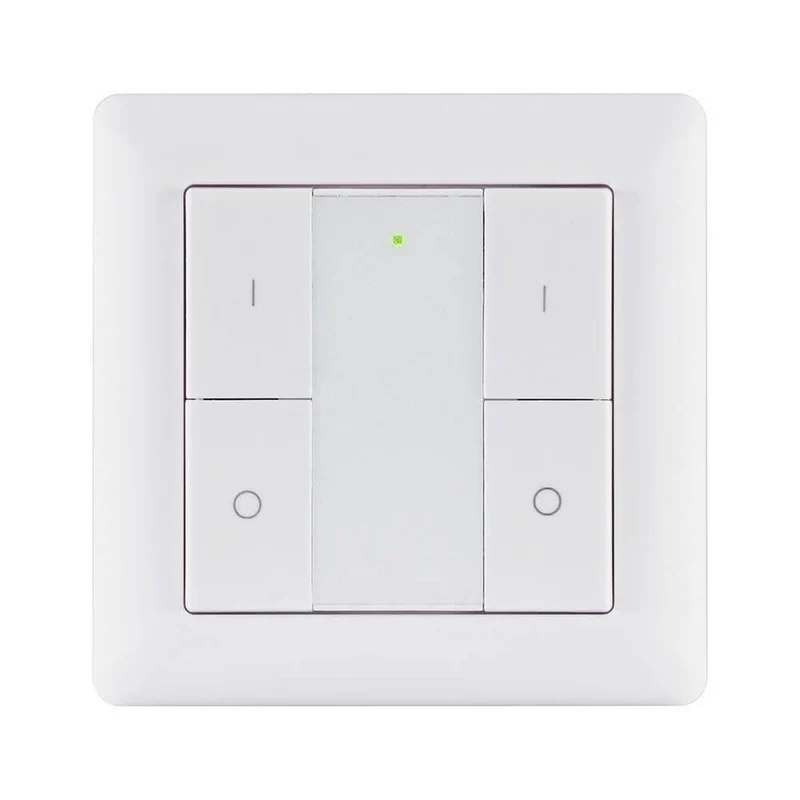 Wandschalter Smart Home Zigbee On-Off Dimmung Weiß