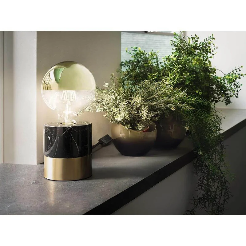 E27 6,5W LED Globe Kopfspiegel 2700K Dimmbar Gold