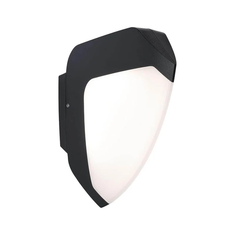 LED Außenwandlampe Ikosea Bewegungsmelder + Dämmerungssensor