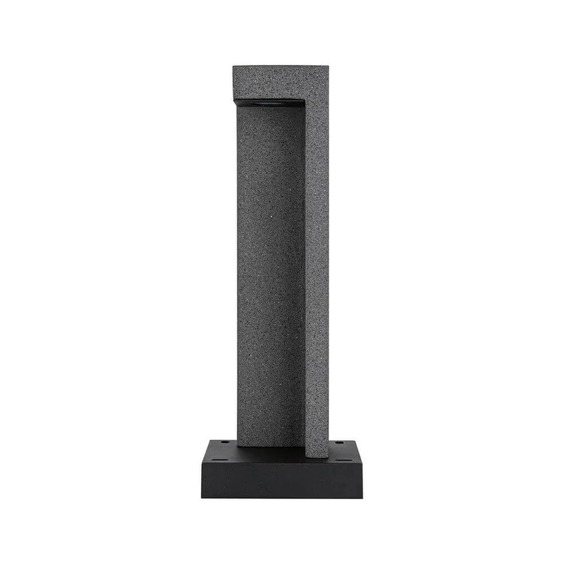 LED Pollerleuchte Concrea Schwarzer Sandstein Beton IP65