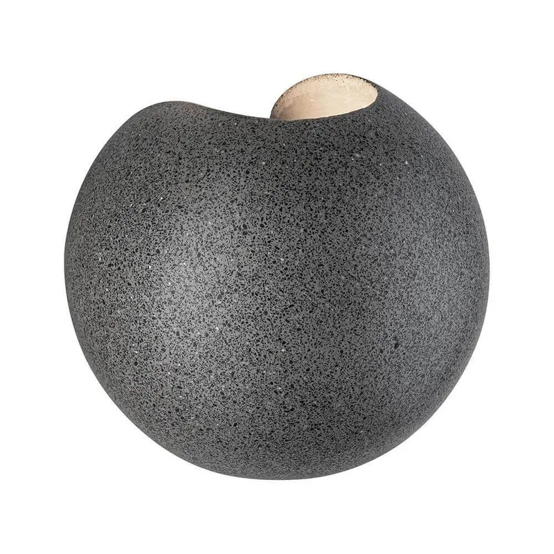 LED Außen Wandleuchte Concrea Schwarzer Sandstein Beton IP65
