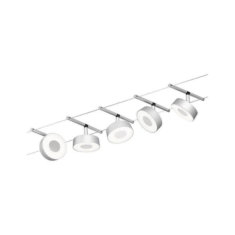 CorDuo LED Seilsystem Circle Basis-Set Chrom