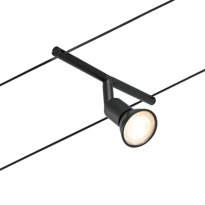 CorDuo Seilsystem Salt Basis-Set Schwarz-Matt, Chrom
