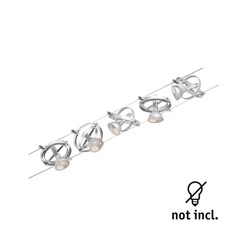 CorDuo Seilsystem Cardan Basis-Set Chrom-Matt