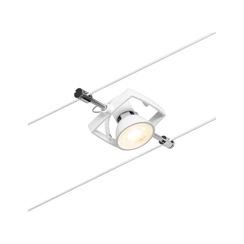 CorDuo Seilsystem Mac II Basis-Set Weiß-Matt, Chrom