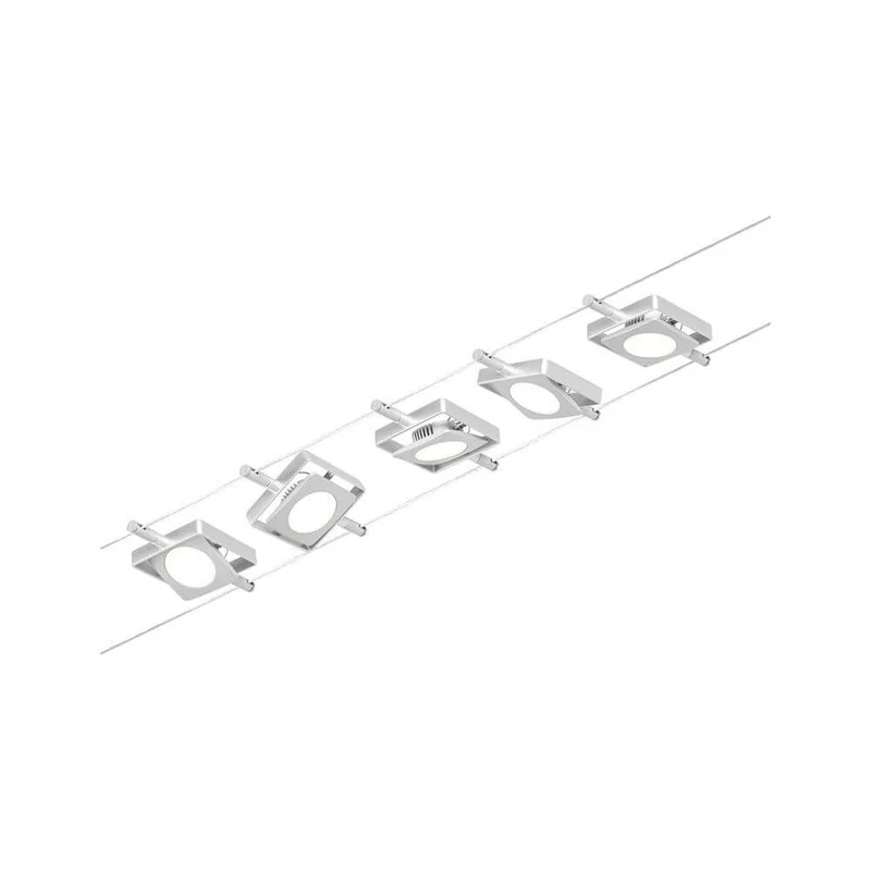 CorDuo LED Seilsystem Mac Basissett Chrom-Matt