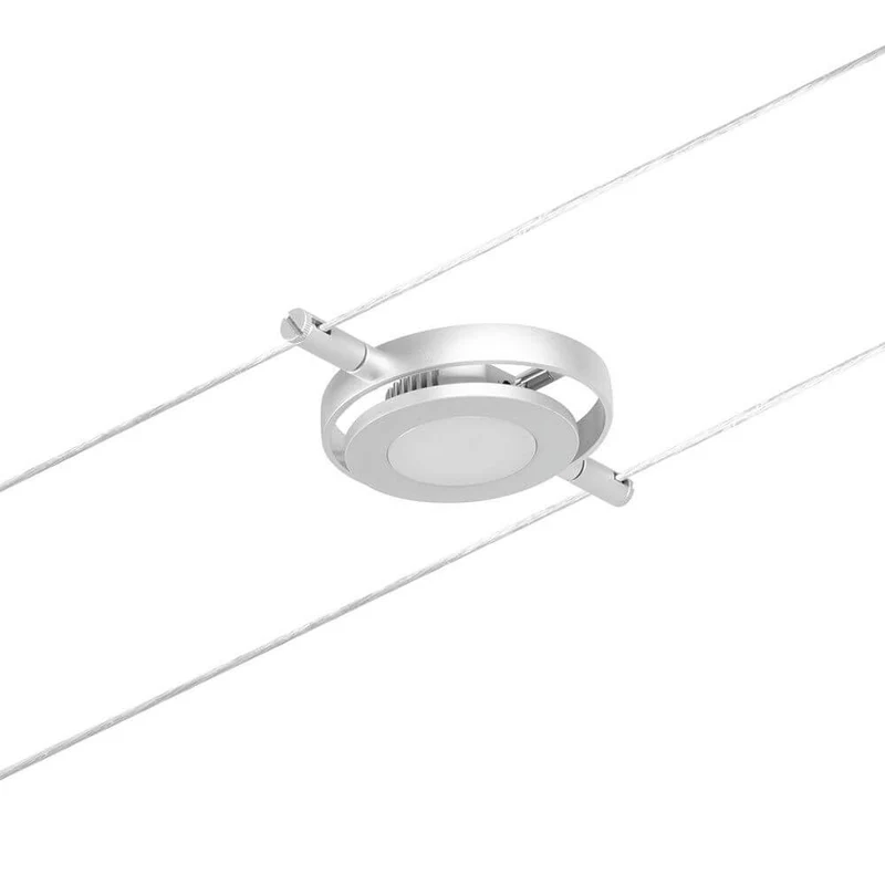 CorDuo LED Seilsystem Round Mac Einzelspot Chrom-Matt