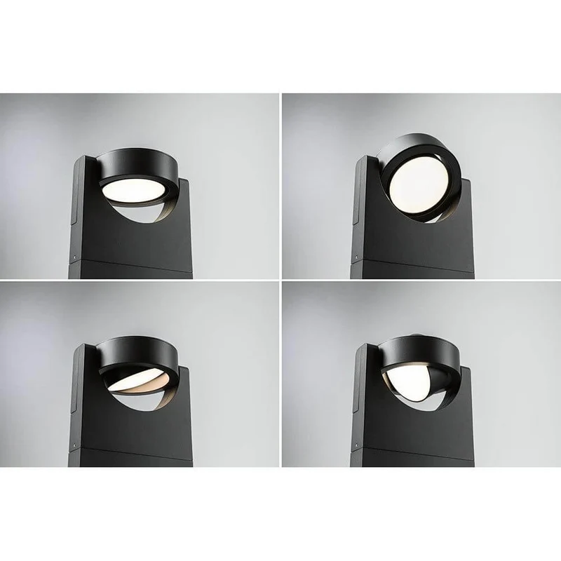 LED Pollerleuchte Swivea Anthrazit